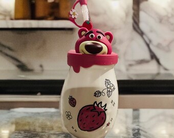 Strawberry Bear Series Ceramic Cup