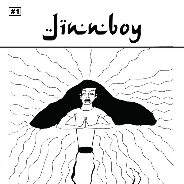 Jinnboy #1 - Black-and-White Indie Comic Book! FREE 4 x 6 Print Included!