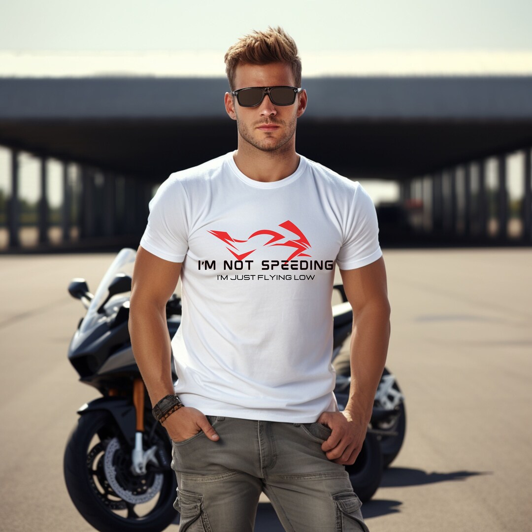 T-shirt Moto "Once A Biker Always A Biker" - Homme, Coton, Taille Standard
