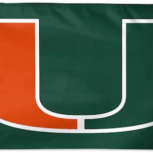 Miami Hurricanes NCAA Game Day Deluxe Flag (3&#39;X5&#39;) New