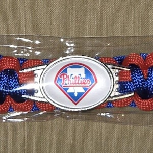 Philadelphia Phillies MLB Paracord Bracelet Unisex 22 cm New Bryce Harper