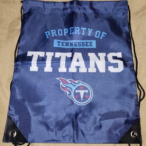 Tennessee Titans NFL Drawstring Backpack New