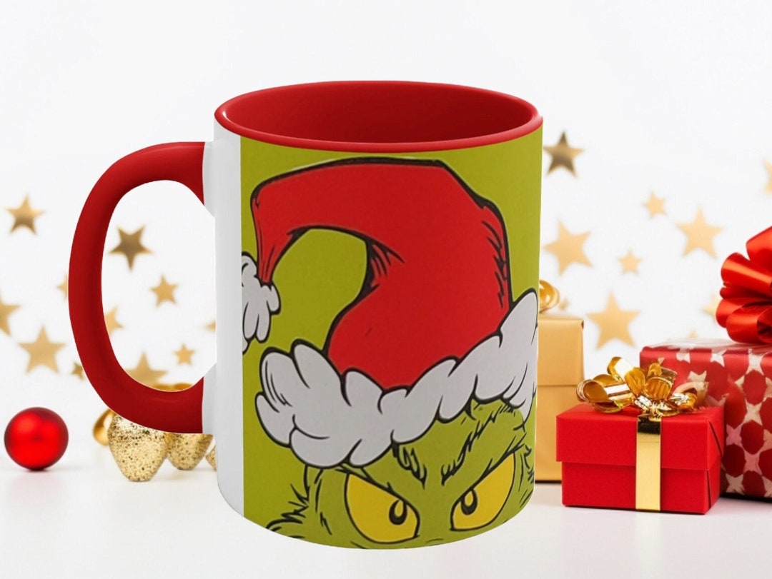 The Grinch Coffee Mug 11oz the Grinch Gifts the Grinch - Etsy