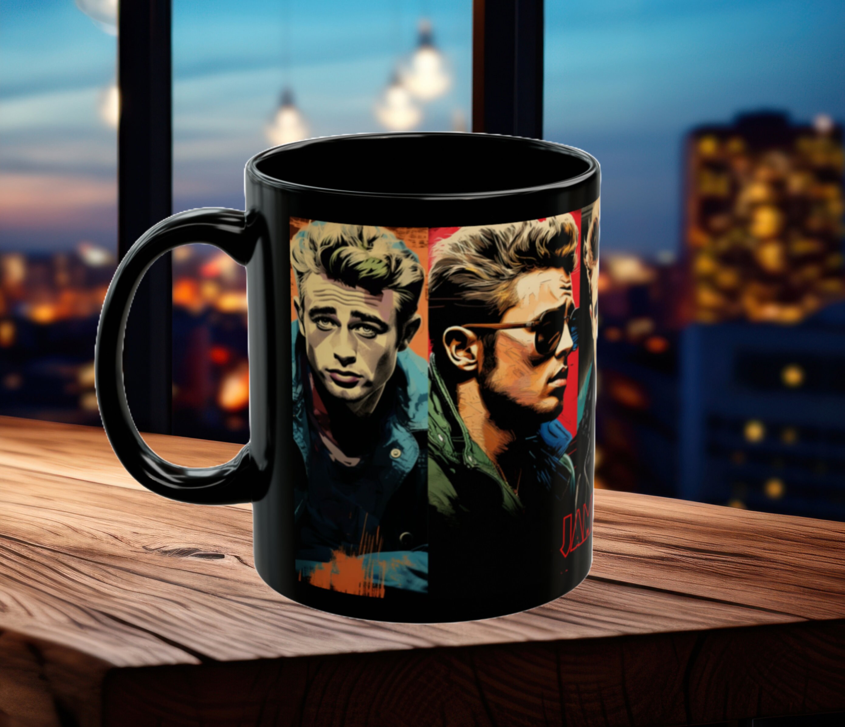 James Dean, James Dean Mugs, Coffee Mugs, James Dean Cups, James Dean