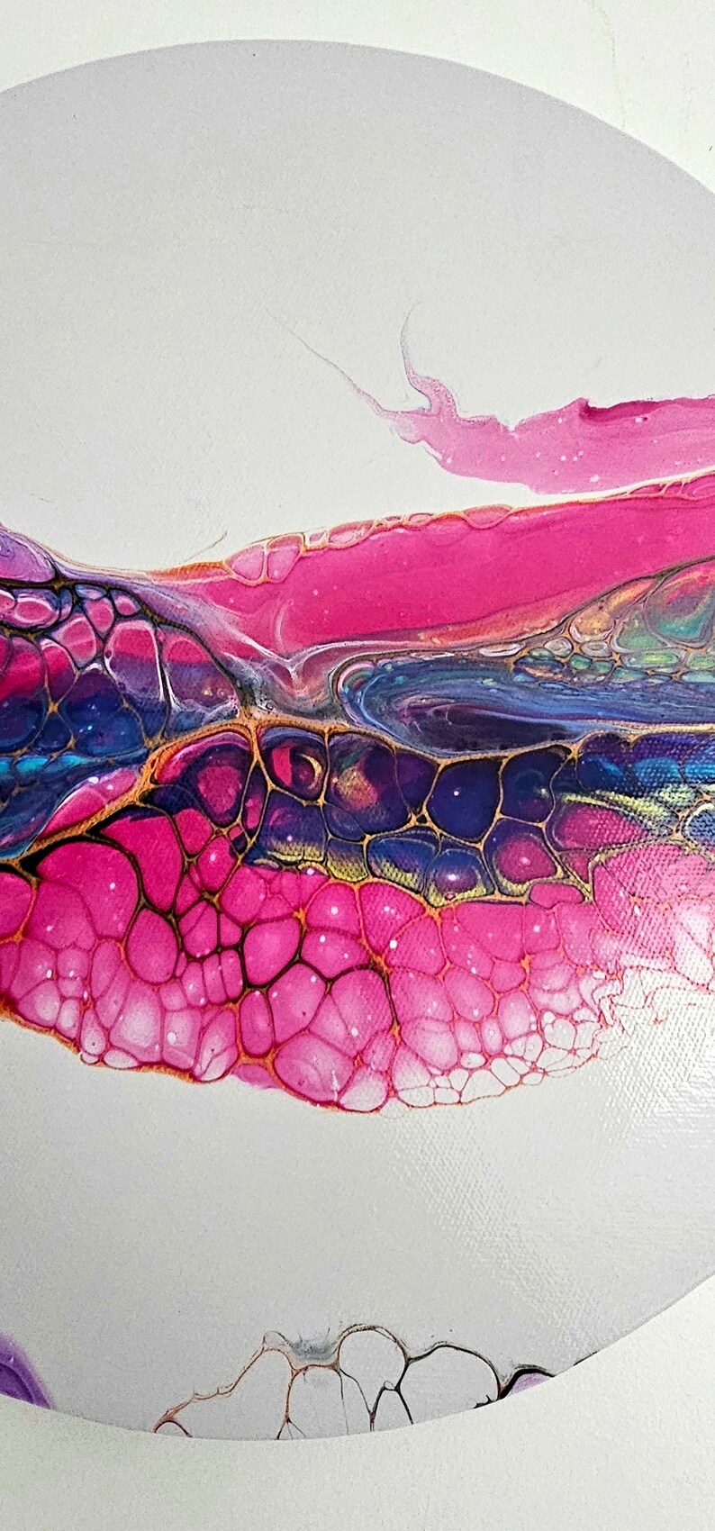 Original Abstract Painting / Fluid Art Painting / Acrylic Pour - Etsy