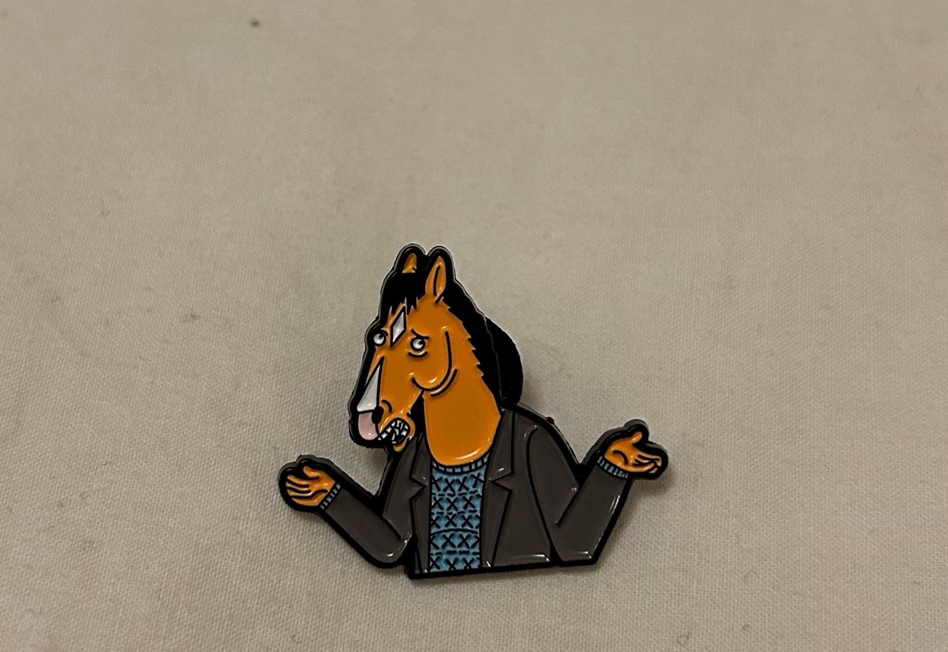 Bojack horseman enamel pin, tv show pin, bojack princess Carolyn, cartoon