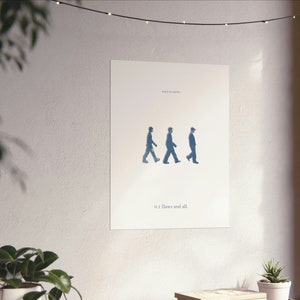 Wave to Earth - 0.1 flaws and all - Bedroom Poster - Matte Vertical Poster - Minimal