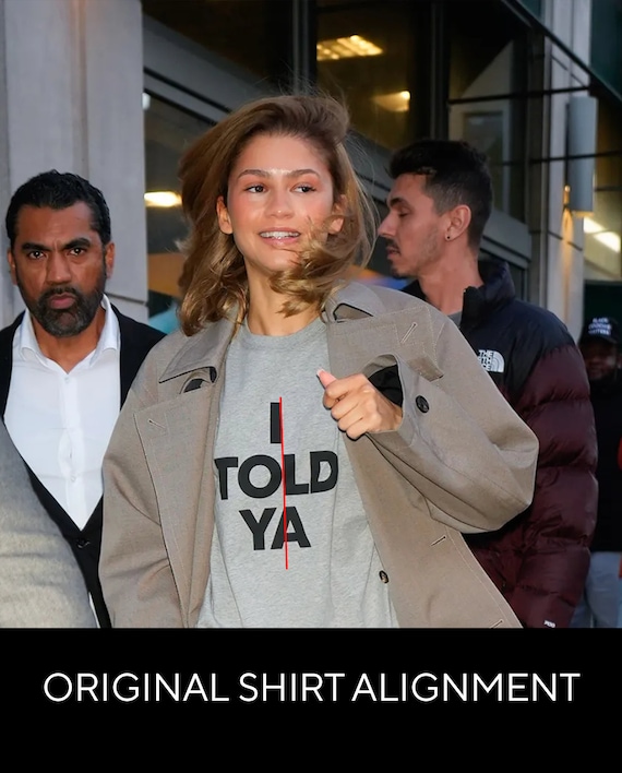 I TOLD YA Baby Tee, Original Challengers Film Tee, Y2k Crop Top