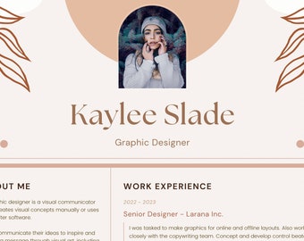 Resume Template for College Graduate - Fully Editable