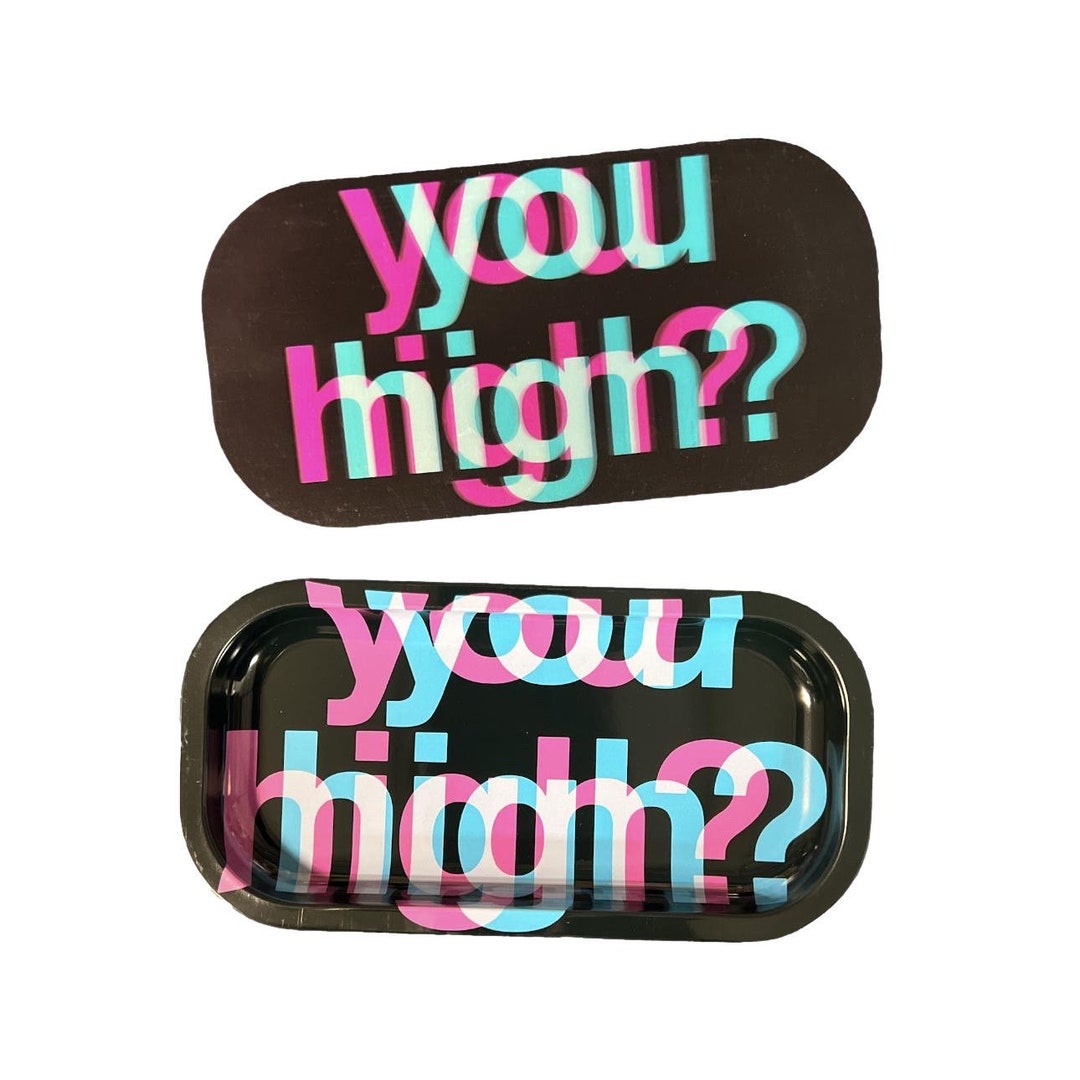 3D Holographic Rolling Tray With Lid 8 X 4 Inches Etsy