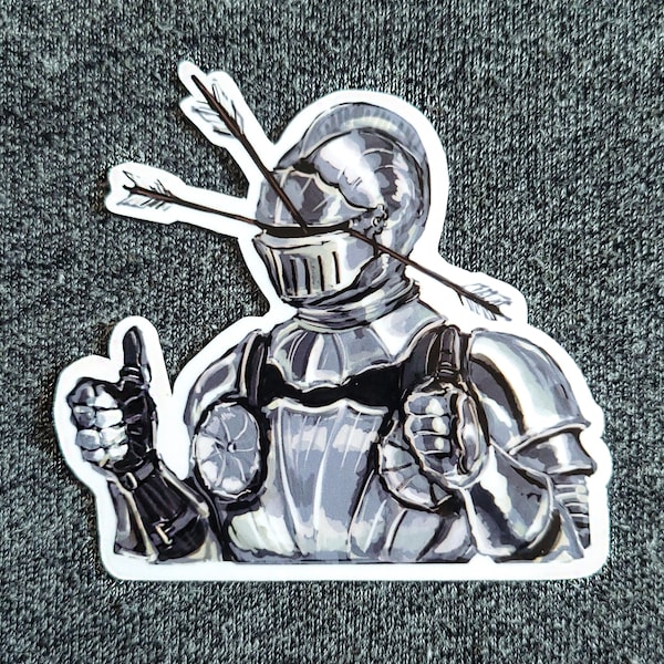 Arrow Knight Vinyl Sticker