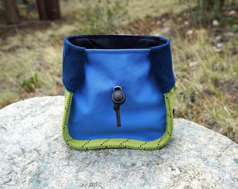 Sac à magnésie, Belay Beta, Corde d'escalade ancienne