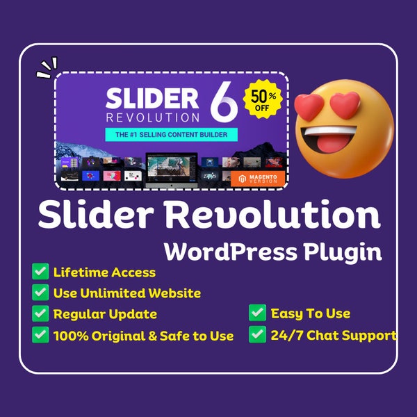 Slider Revolution GPL + Add-Ons + Templates – Responsive WordPress Plugin
