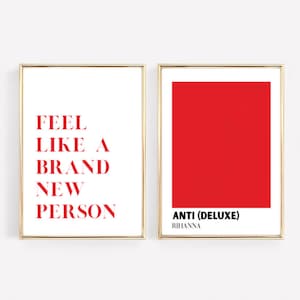 Rihanna Wall Art Duo