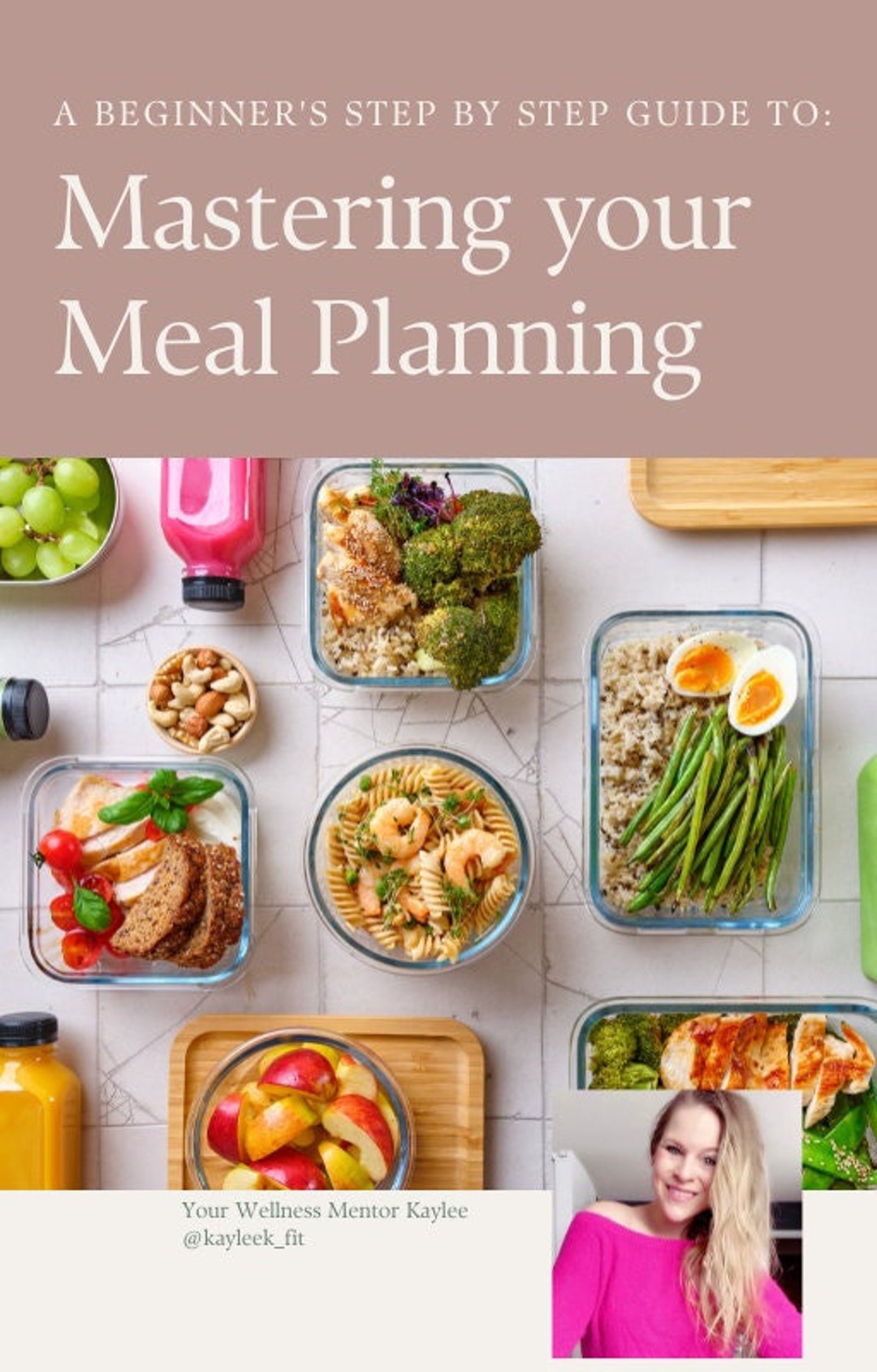 Beginner's Step by Step Guide to Mastering Your Meal Planning - Etsy