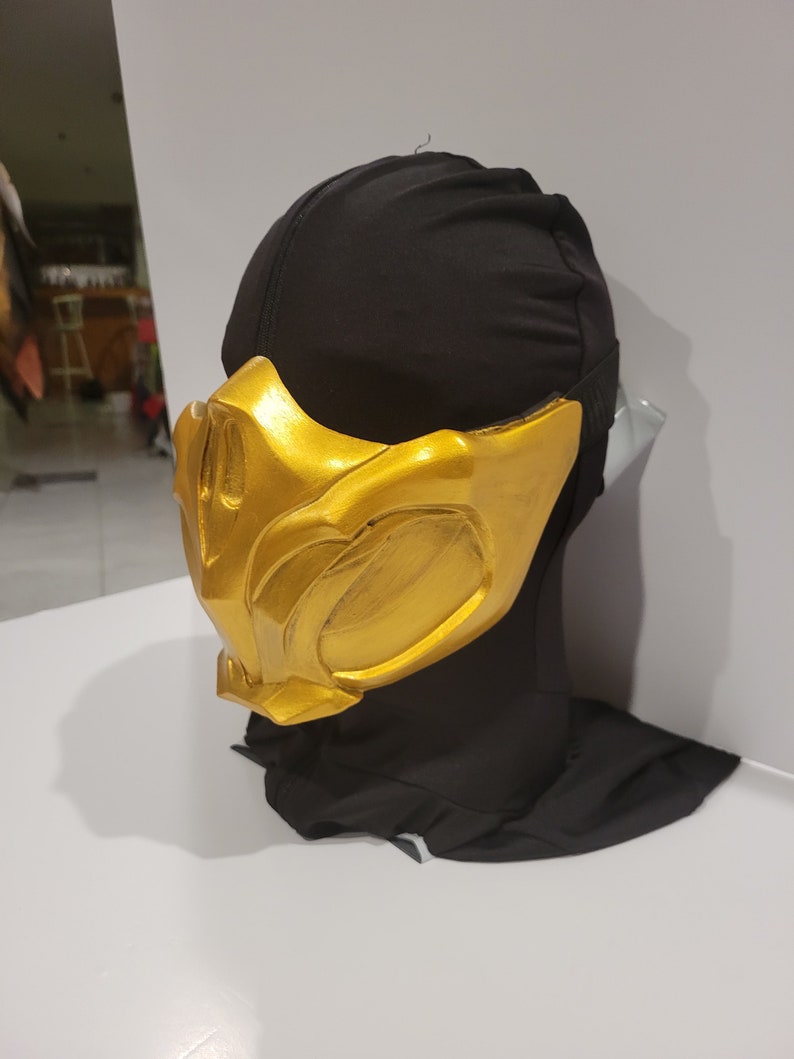 MK11 Scorpion Cosplay Mask - Etsy