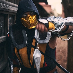 MK11 - Scorpion Cosplay Mask