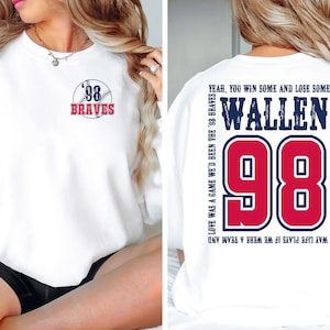 Morgan Wallen, 98 Braves, Short Sleeve Tshirt