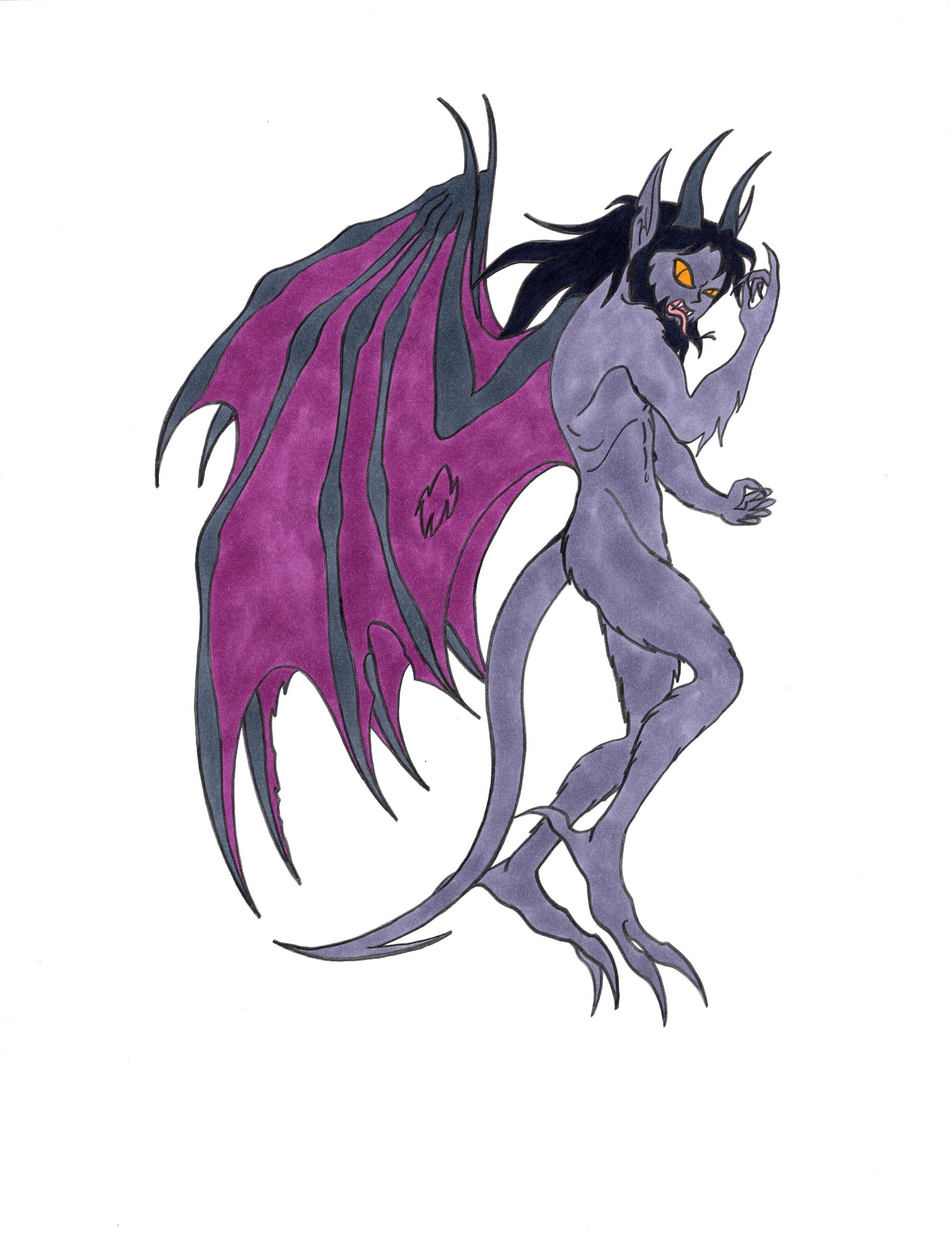Purple Incubus Version 2 - Etsy