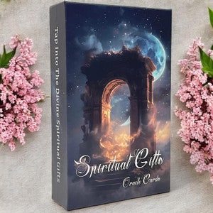 Spirituele geschenken orakelspel, orakelkaarten, waarzeggerij, orakelmetingen, verborgen paranormale talenten, cadeau voor haar/hem, tarot, tarotkaarten