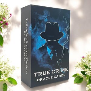 True Crime Orakel Karten, Wahrsage-Tarot, Wahrsage-Tarot, Wahrsage-Tarot, Psychologische Orakel-Karten, Sammler