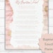 LDS Baptism Towel Card Girl | Baptism Towel Poem | Great Baptism Gift ...