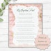 LDS Baptism Towel Card Girl | Baptism Towel Poem | Great Baptism Gift ...