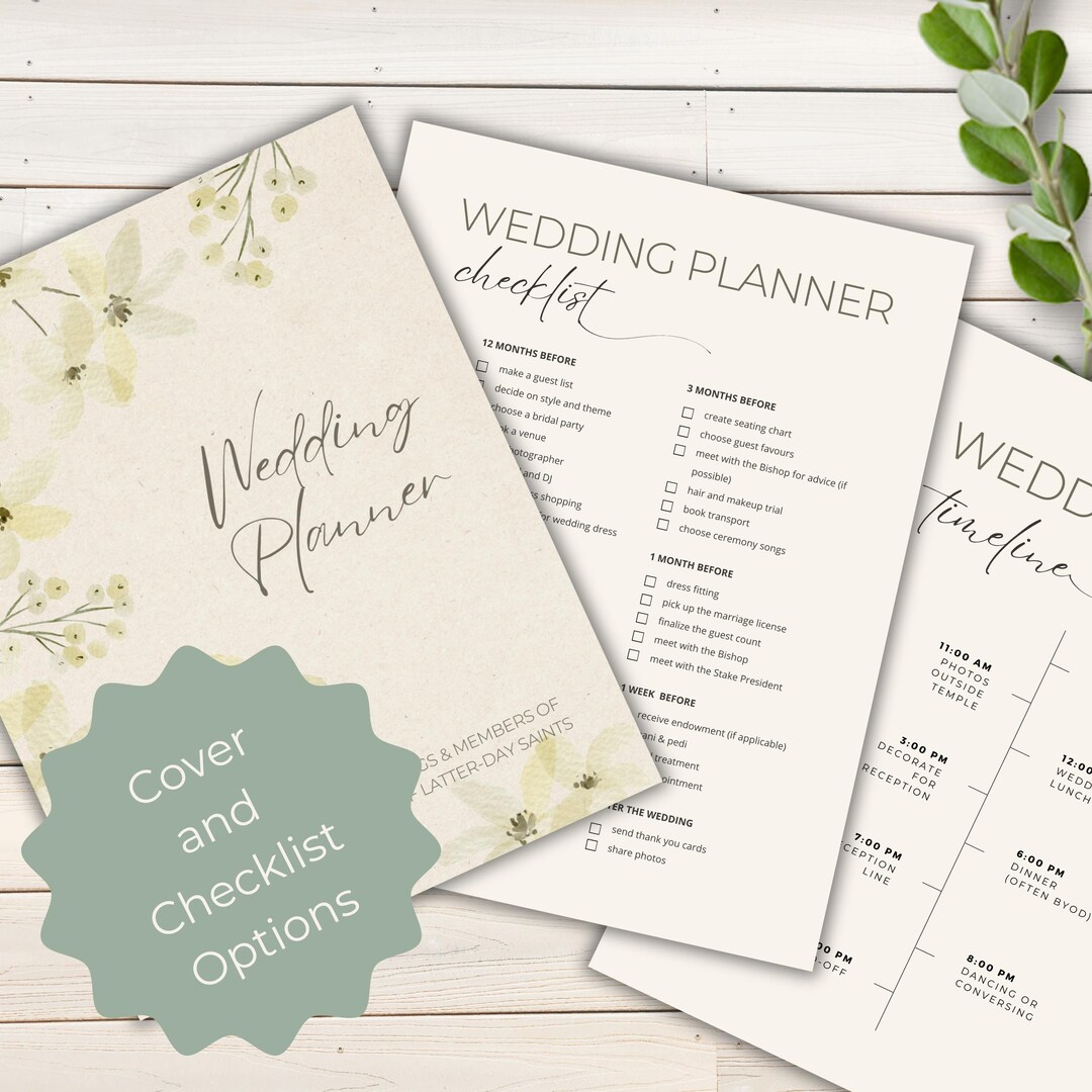 LDS Wedding Planner for Members of the Church of Jesus Christ of Latter ...