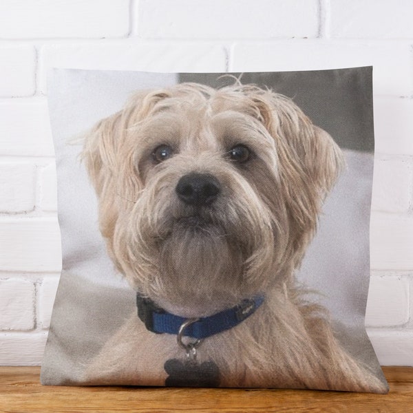 Custom Pet Pillow, Custom Dog Pillow, Personalized Dog Pillow, Dog Remembrance Gift, Dog Sympathy Gift