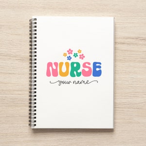 Personalized Nurse Gift, My First Year as a Nurse Journal, Nurse Journal, Nurse Graduation Gift, Custom Nurse Gift