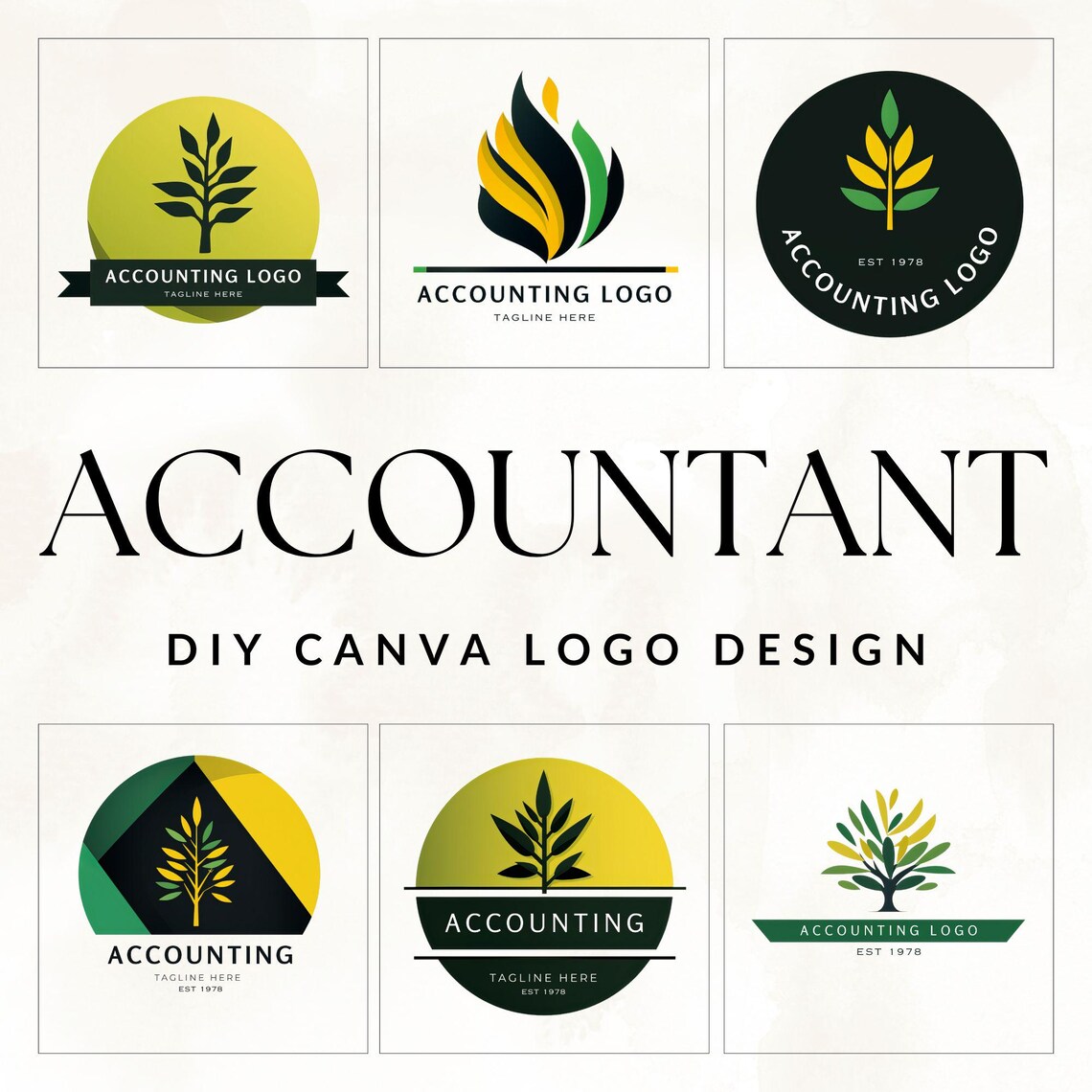Finance Logos | Bookkeeper Logos Canva | Branding for Business ...