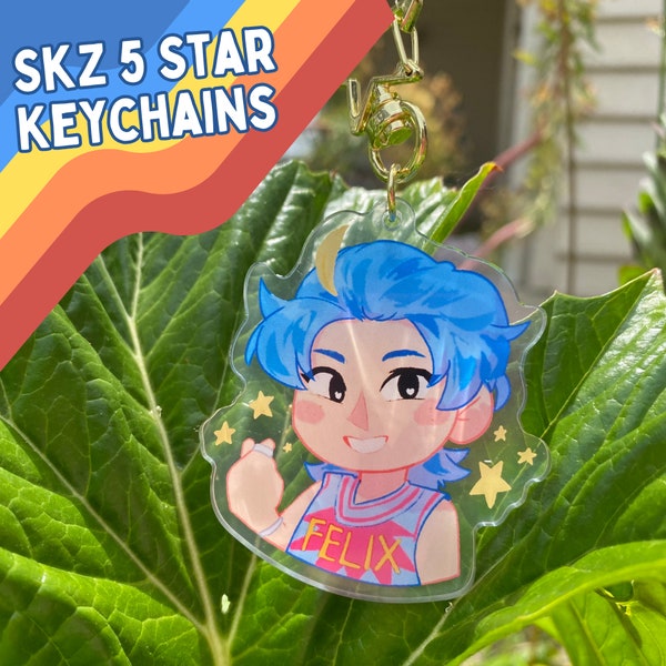 SKZ Keychains - 5 Star Era