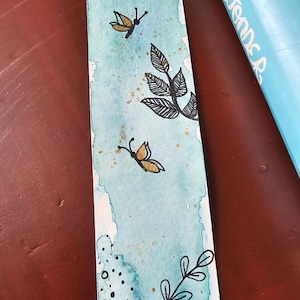 Handmade Butterflies - laminated high quality bookmarks