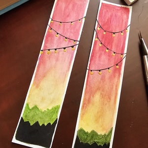 Handmade Evenings - laminated high quality bookmarks