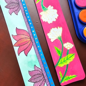 Handmade Surprise Two Bookmarks - laminated high quality bookmarks