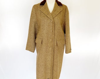 Pure New Wool Donegal Tweed Herringbone Jimmy Hourihan Double