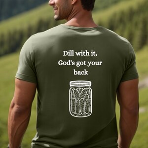 Funny Christian Pickle Shirt, Pickle Lover Gift, Vintage Canned Pickles Tshirt