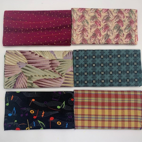 Handmade Fabric Card Holder - Variety of Patterns - Organize Cards, Coins, Cash, and More - Reusable gift Card Holder