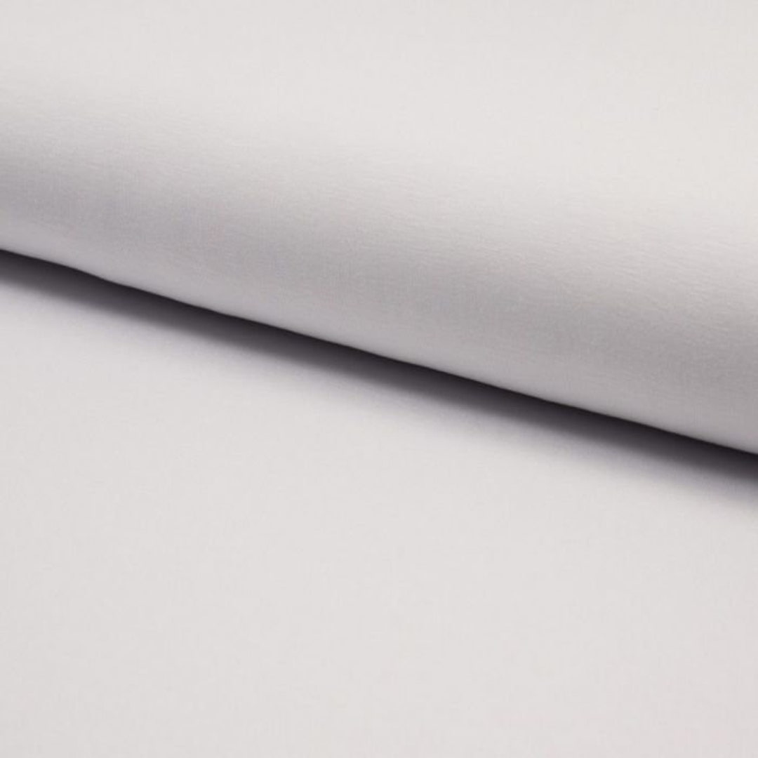 White Tencel Lyocell Jersey Fabric made Without Toxic Chemicals. Price