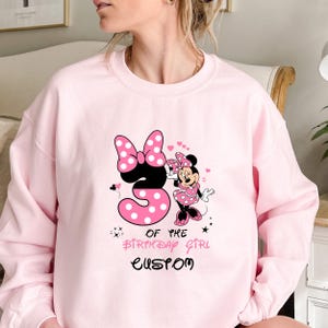 disney customizable birthday sweatshirt