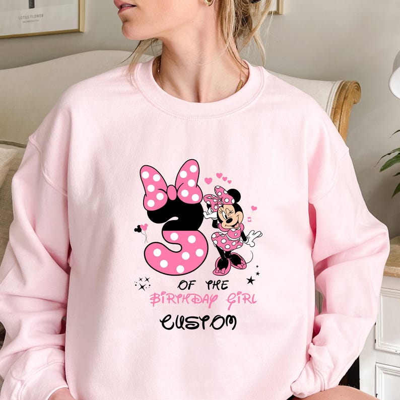 disney customizable birthday sweatshirt