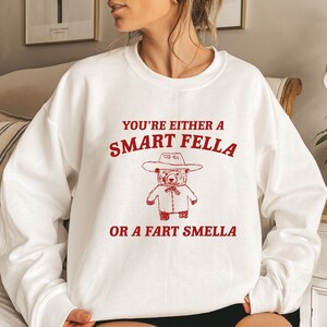 Are You A Smart Fella Or Fart Smella? Retro Cartoon Shirt - Weird  Shirt - Meme  Shirt - Trendy Shirt - Trash Panda  Shirt - Gag Gift