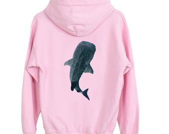 Whale Shark Hoodie: Beachy Christian Surf Sweatshirt