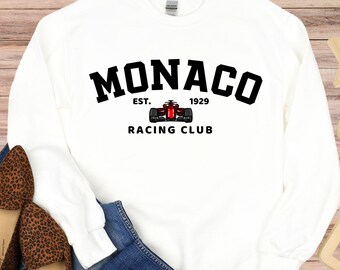 Monaco Racing Club Sweatshirt - Grand Prix Fan Apparel