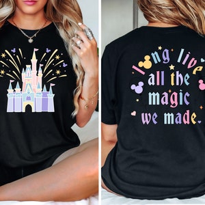 Long Live All The Magic We Made Shirt, Disney 1971 Shirt, Disney Castle Shirt, Disney Comfort Color Shirt, Magic Kingdom shirt