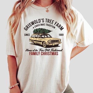 Griswolds Tree Farm Christmas Shirt , Griswold Co. Tree Farm Since 1989 Shirt - Griswolds Christmas Family Shirt- Women&#39;s Christmas T-Shirt