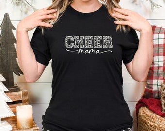 Cheer Mama Shirt: Christmas Mom Life Tee