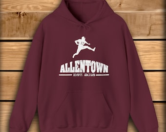 Sudadera Josh Allen, Allentown, sudadera con capucha Josh Allen, Buffalo Football, Buffalo Mafia, Buffalo Apparel, sudadera con capucha unisex de mezcla pesada