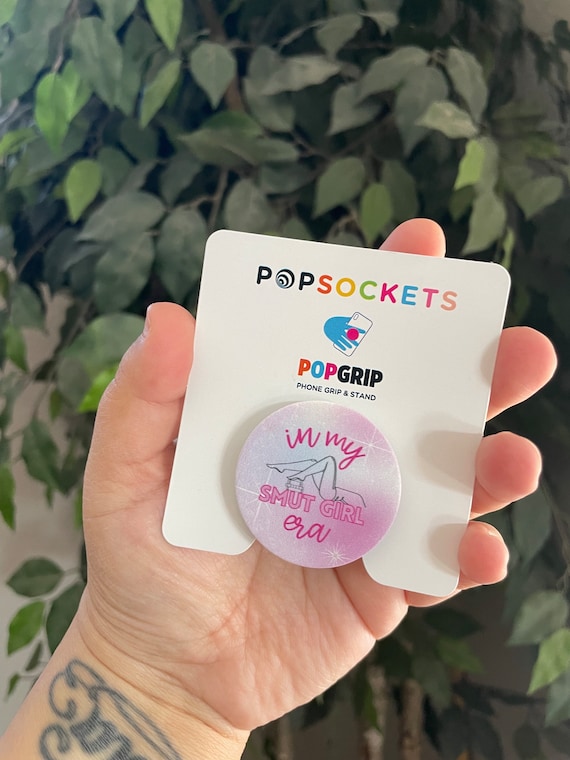 In My Smut Era Popsocket for Kindle Readers E-reader Accessories for Smut  Readers Dark Romance Reader Gift Book Trigger Warnings Phone Grip 