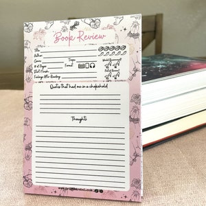 Smut Book Review Post-It Notes for Adult Romance Book Readers Gift for Readers Book Club Stationary Book Gifts Book Log Journals Spicy Books